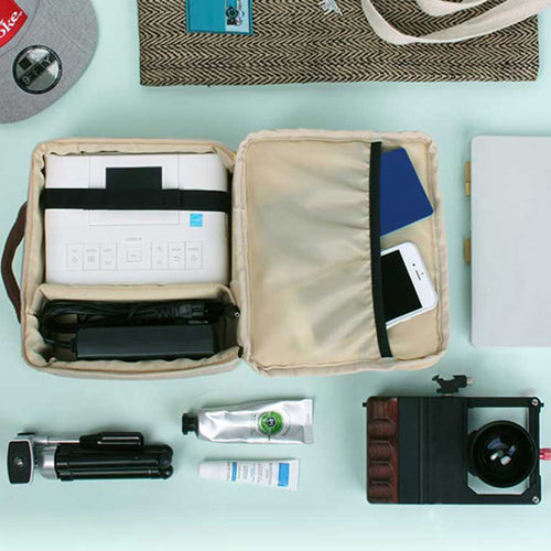 Selphy Photo Printer Travel Case Bag (New Beige) for Canon CP1200/CP1300/CP900/CP910 - Korade.com