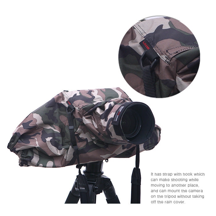 Matin Deluxe Rain Cover (Camouflage) for Digital SLR Camera - Korade.com