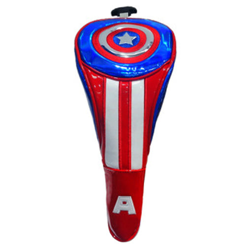 Marvel Captain America Driver/Wood/Utility/Putter Head Cover Golf Club Headcover