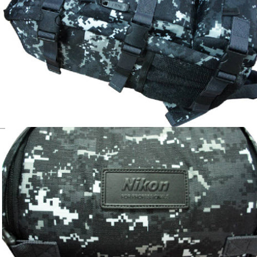 Nikon Camouflage Military D-SLR Camera Backpack Rucksack Tactical Bag (Black) - Korade.com
