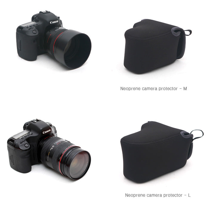 Matin Neoprene Camera Protector Case (M) Black - Korade.com