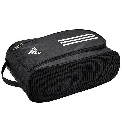 Adidas Golf Shoes Ventilated Mesh Case Sports Travel Case Pouch Bag (Black)