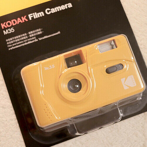 Kodak M35 Vintage 35mm Roll Film Toy Camera Flash Vintage Retro Modern Reusable