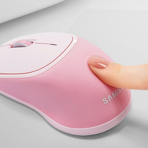 Samsung SPA-KMA5PRP 1200DPI Wireless Silent Button Jelly Mouse (Pink)
