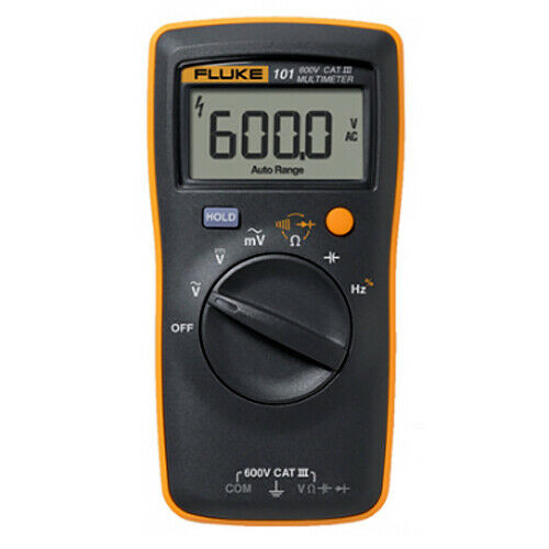 FLUKE 101 Digital Basic Pocket Digital Multimeter AC/DC Volt Tester Meter