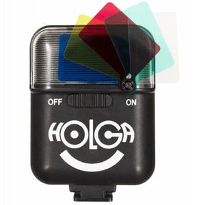 Holga Electronic Flash with Built-in Color Filters