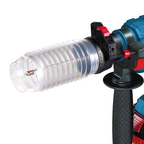 Bosch Dust Collection Cover Professional - Simple Clip-On for Hammer Drills how to use - korade.com