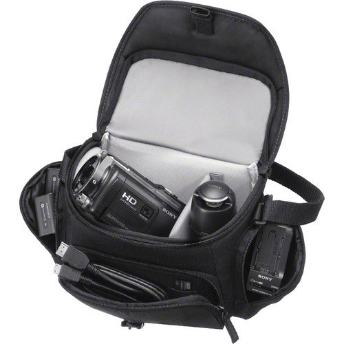 Sony Camera Camcorder Case Shoulder Bag (M) for Digital SLR/HD Camcorder/NEX-5 NEX-7/Cyber-shot - KORADE