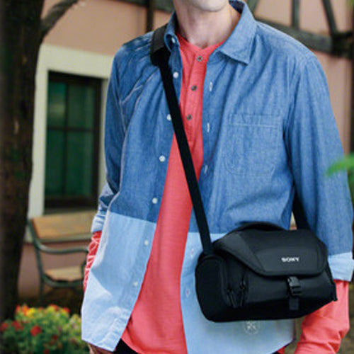 Sony Camera Camcorder Case Shoulder Bag (M) for Digital SLR/HD Camcorder/NEX-5 NEX-7/Cyber-shot - KORADE