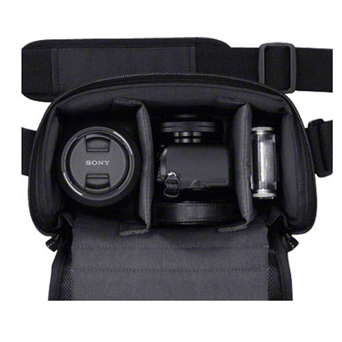 Sony Soft Carrying Case Small Shoulder Bag for NEX-3 NEX-5 NEX-6 NEX-7 AX100 - KORADE