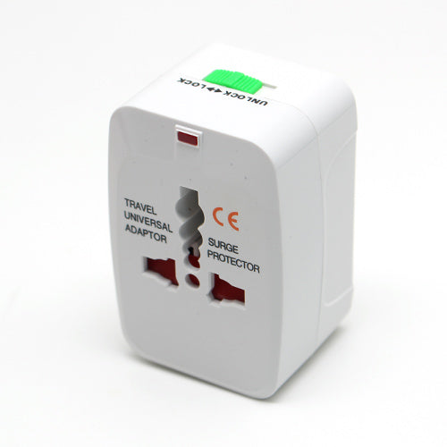 Dexac All-in-One Traveler Adapter Multi Plug USA/UK/CN/AU/EU Wall Power Converter - Korade.com