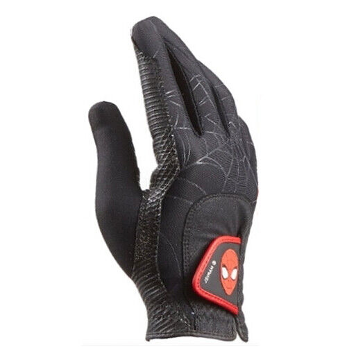 Volvik Marvel Spider-Man Women's Golf Glove Right Handed Fast Dry Lycra (Red or Black)