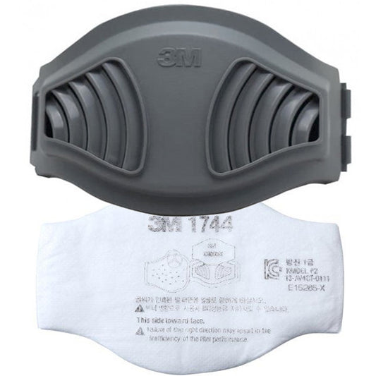 (10 ea) 3M 1700 Pre-Filter Retainer + 1744 Filters for 3M 1744 1744C 1200 3200