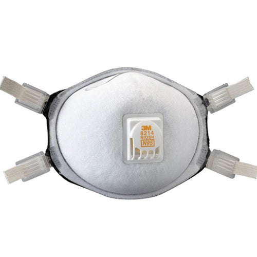 (10 ea) 3M Particulate Respirator 8214 N95 Faceseal Nuisance Level Organic Vaper Relief Mask