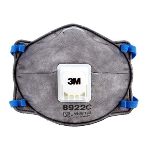 10 Pcs 3M™ Particulate Respirator 8922C Cool Flow Valved