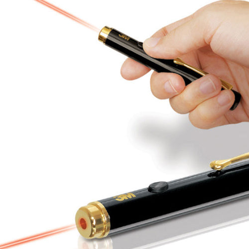 3M LP-6000 Plus Powerpoint PPT Presentation Pen Laser Pointer Presenter (Black)