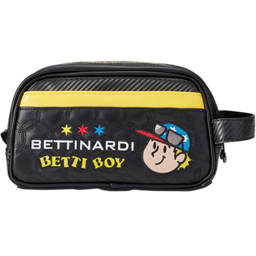 BETTINARDI Betti Boy Golf Pouch Tour Utility Accessory Case Bag (Black)