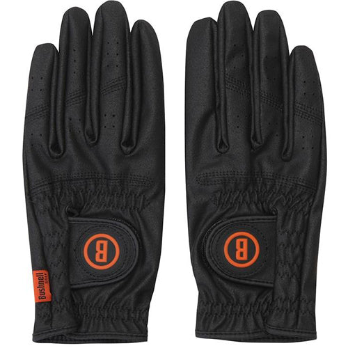 Bushnell Rain Golf Gloves Men's Hand Sheep Synthetic Leather (Black)