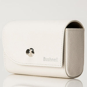 Bushnell Leather Golf Rangefinder Case (White) for Bushnell Pro X3/X2/XE/Tour V5