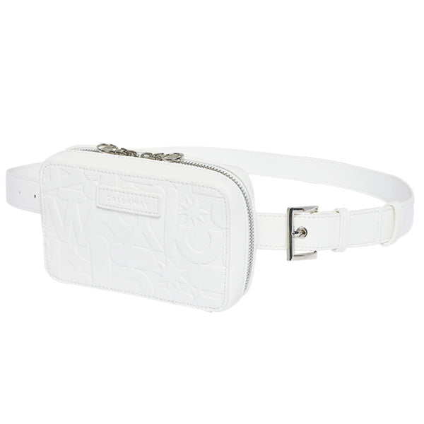 Callaway CG Women's Belt Pouch Bag Hip Sack with Belt (White)