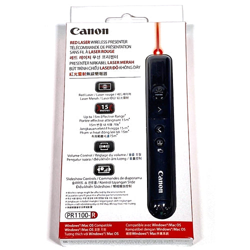 Canon Wireless Presenter Volume Control Presentation Clicker USB PowerPoint