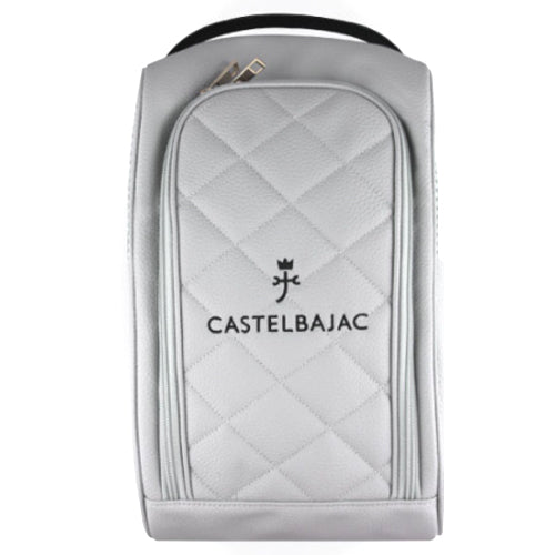 Castelbajac Golf Shoes Ventilated PU Mesh Case Sports Travel Pouch Bag (Gray)