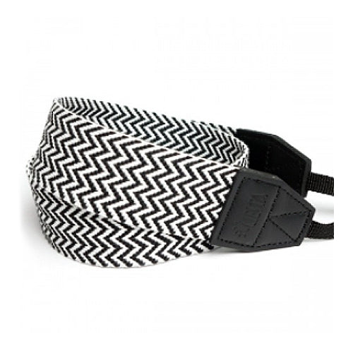 Ciesta Neck & Shoulder Strap (Ripple Black) For SLR/DSLR/Mirrorless/Toy Cameras