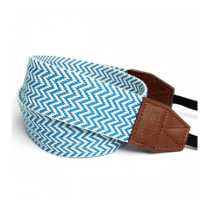 Ciesta Neck & Shoulder Strap (Ripple Blue) For SLR/DSLR/Mirrorless/Toy Cameras