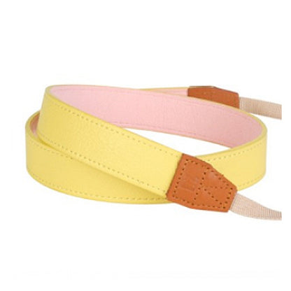 Ciesta Neck & Shoulder Strap Slim (Sweety Lemon) For SLR/DSLR/Mirrorless/Toy Cameras