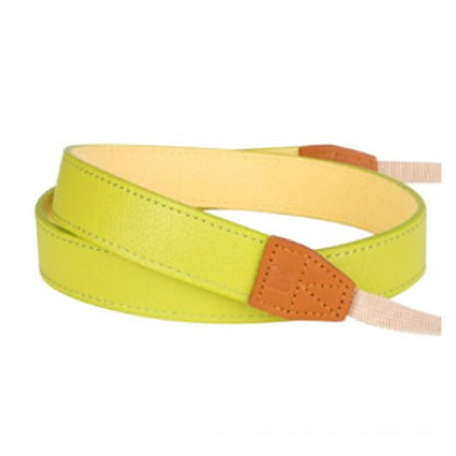 Ciesta Neck & Shoulder Strap Slim (Sweety Yellow Green) For SLR/DSLR/Mirrorless/Toy Cameras