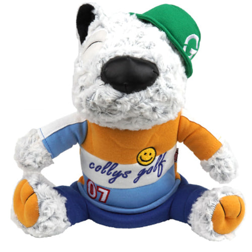 Colly's Bully's Dog Driver Head Cover Plush Cute Doll Golf Club Headcover