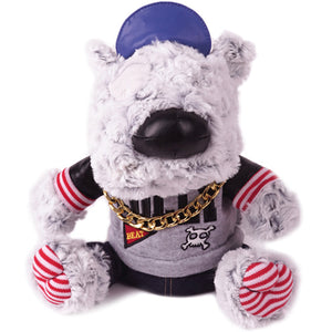 Colly's Bully's Dog Driver Head Cover Plush Cute Doll Golf Club Headcover (Gray)