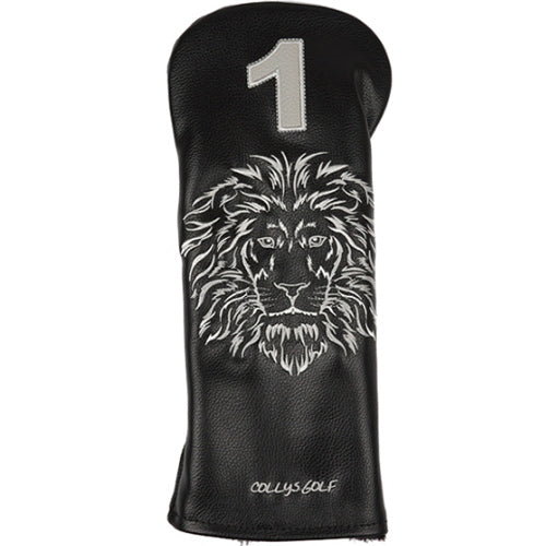 Colly's Golf Lion Champion Driver Head Cover Pouch Club Headcover (Black)