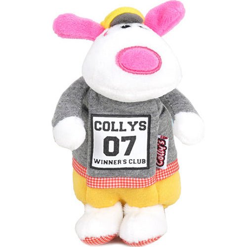 Colly's Golf Ball Tee Pouch Cute Plush Holder Case Bag (Gray)