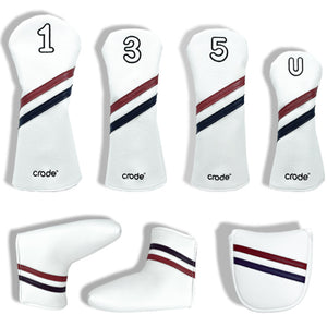 Crode PU Head Cover Golf Club Headcover for Driver/Wood/Rescue/Putter