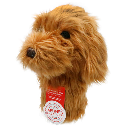 Daphne's Golden Doodle Driver Head Cover Cute Animal Doll Headcover Series