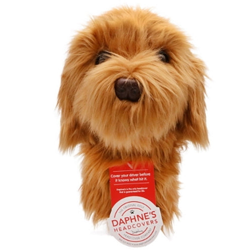 Daphen's Golden Doodle Driver Head Cover Cute Animal Doll Headcover Series