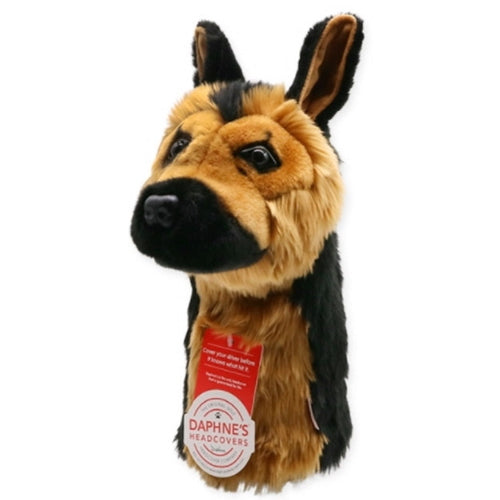 Daphen's German Shepherd Driver Head Cover Cute Animal Doll Headcover Series