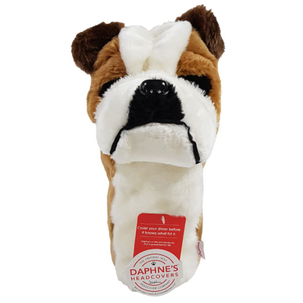 Daphne's Bulldog Driver Head Cover Plush Cute Animal Doll Headcover