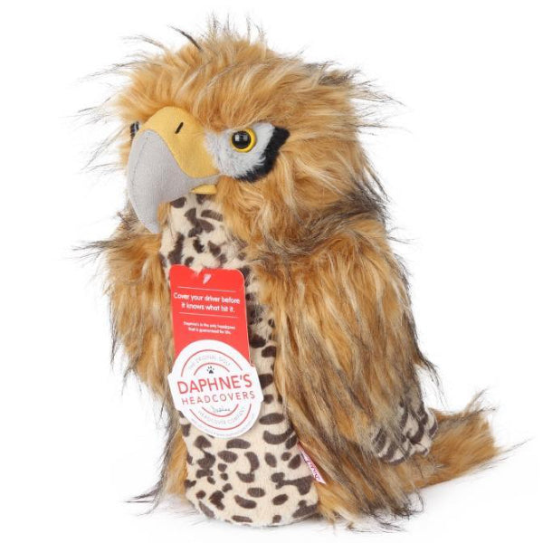 Daphne's Hawk Driver Head Cover Plush Cute Animal Doll Headcover