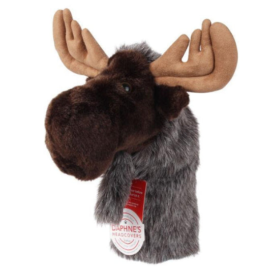 Daphne's Moose Driver Head Cover Plush Cute Animal Doll Headcover