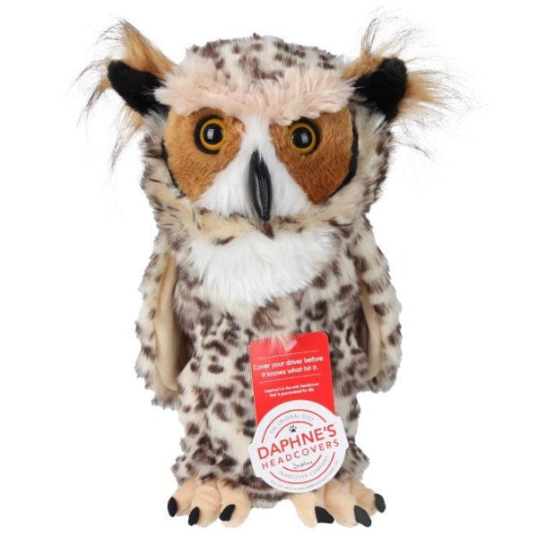 Daphne's Owl Driver Head Cover Plush Cute Animal Doll Headcover
