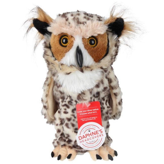 Daphne's Owl Driver Head Cover Plush Cute Animal Doll Headcover