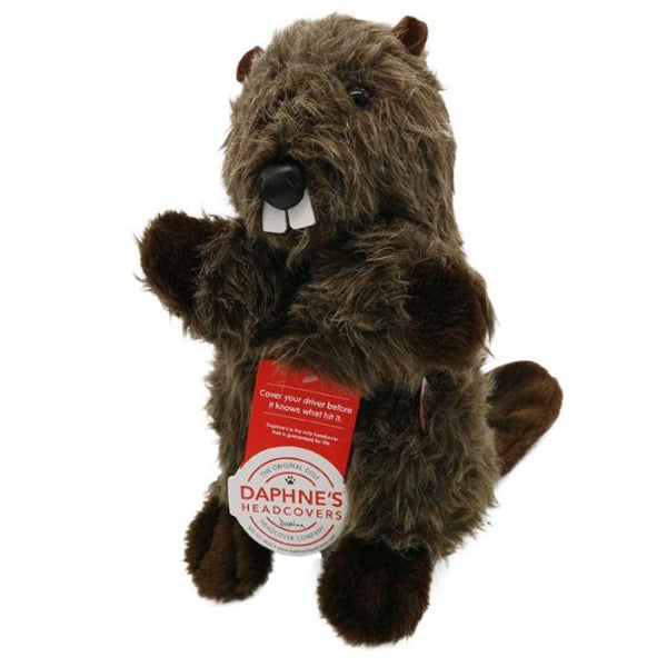 Daphne's Beaver Driver Head Cover Cute Plush Animal Doll Headcover