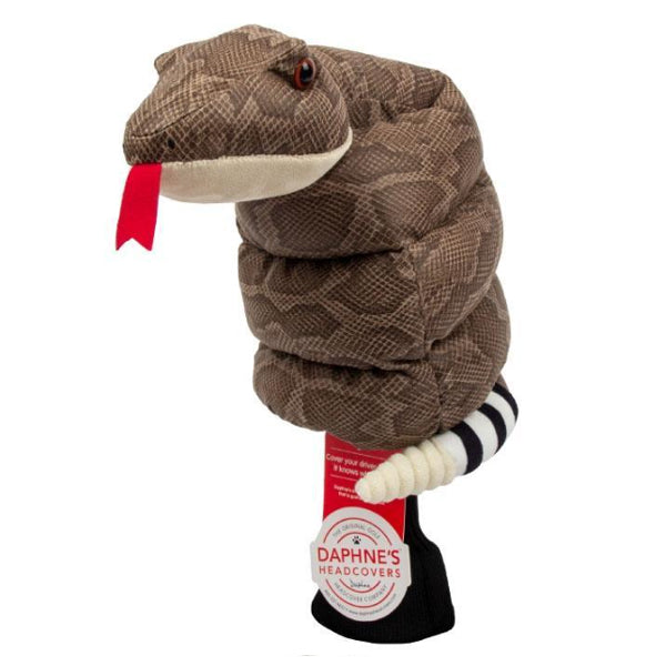 Daphne's Rattle Snake Driver Head Cover Cute Plush Animal Doll Headcover