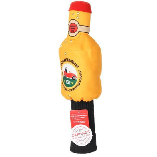 Daphne's Beer Bottle Money Bag Driver Head Cover Plush Doll Headcover