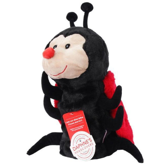 Daphne's Ladybug Driver Head Cover Cute Plush Animal Doll Headcover