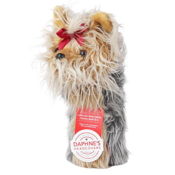 Daphne's Yorkshire Terrier Dog Driver Head Cover Cute Plush Animal Doll Headcover