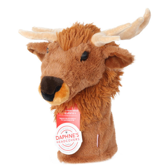 Daphne's Elk Driver Head Cover Cute Plush Animal Doll Headcover