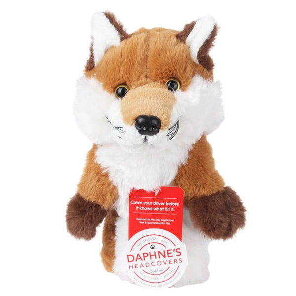 Daphne's Fox Driver Head Cover Cute Plush Animal Doll Headcover